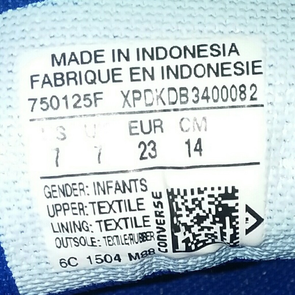 Infant converse - Picture 2 of 2